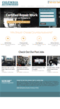 Mobile Screenshot of columbiaautoworks.com